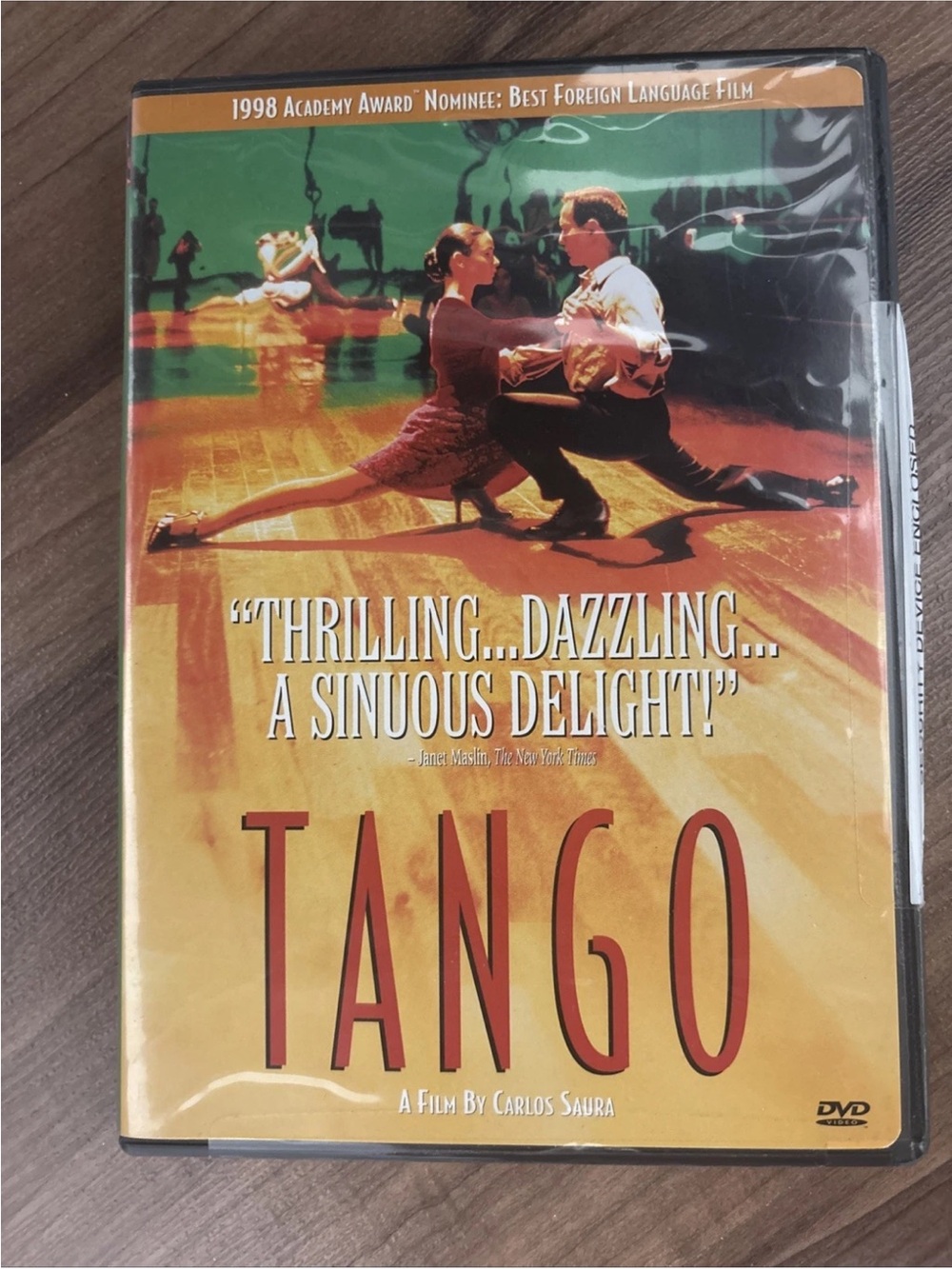 Tango DVD A Film By Carlos Saura